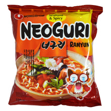 Load image into Gallery viewer, NONGSHIM UDON NOODLE(NEOGURI)(SEAFOOD &amp; SPICY)* 120G
