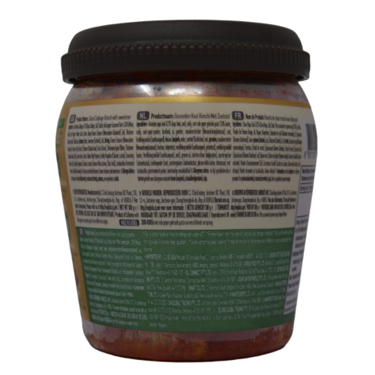 CJ Bibigo Sliced Kimchi (Traditional Shape Jar) 500g