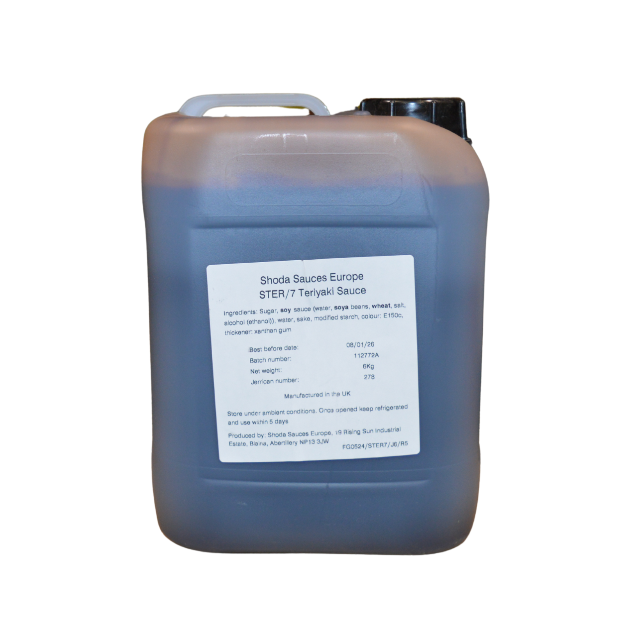 Shoda Teriyaki Sauce 6kg