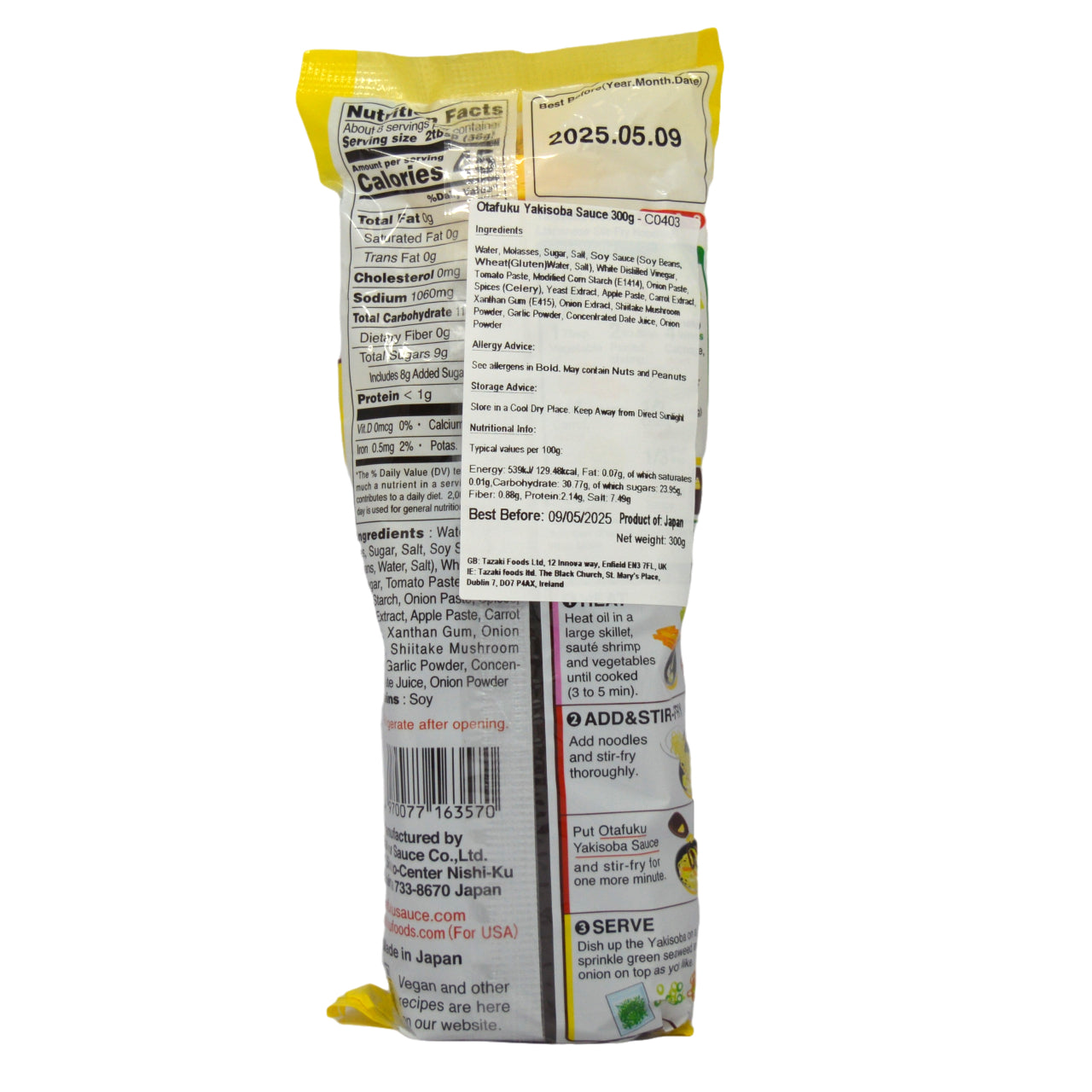 Otafuku Yakisoba Sauce 300g