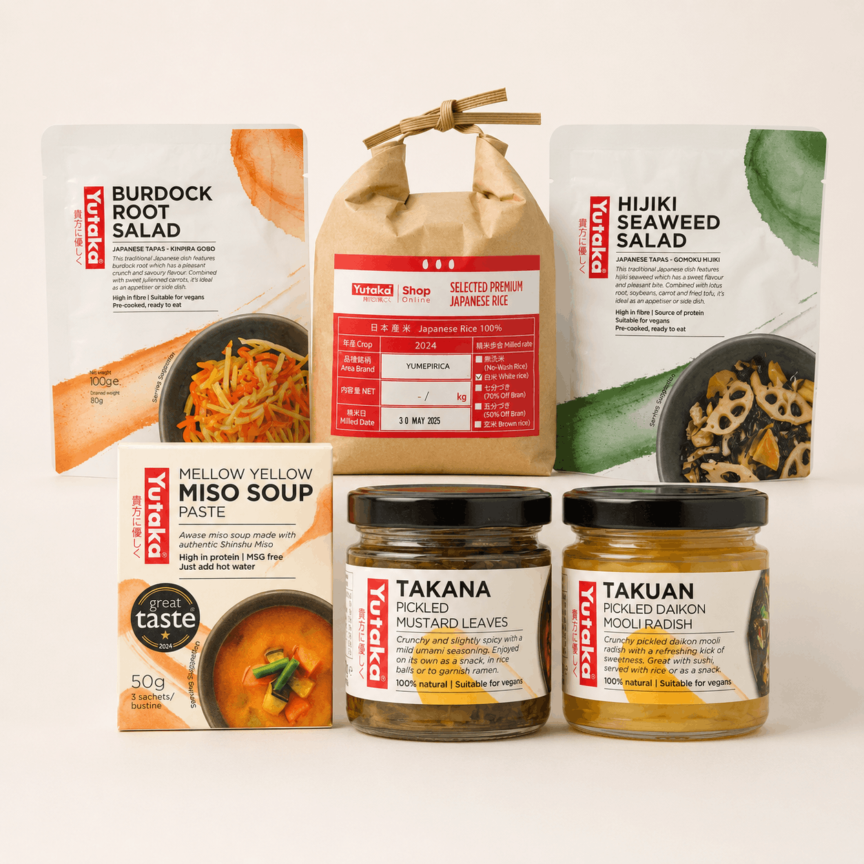 Taste of Japan – Japanese Premium Rice & Side Dish Starter Set