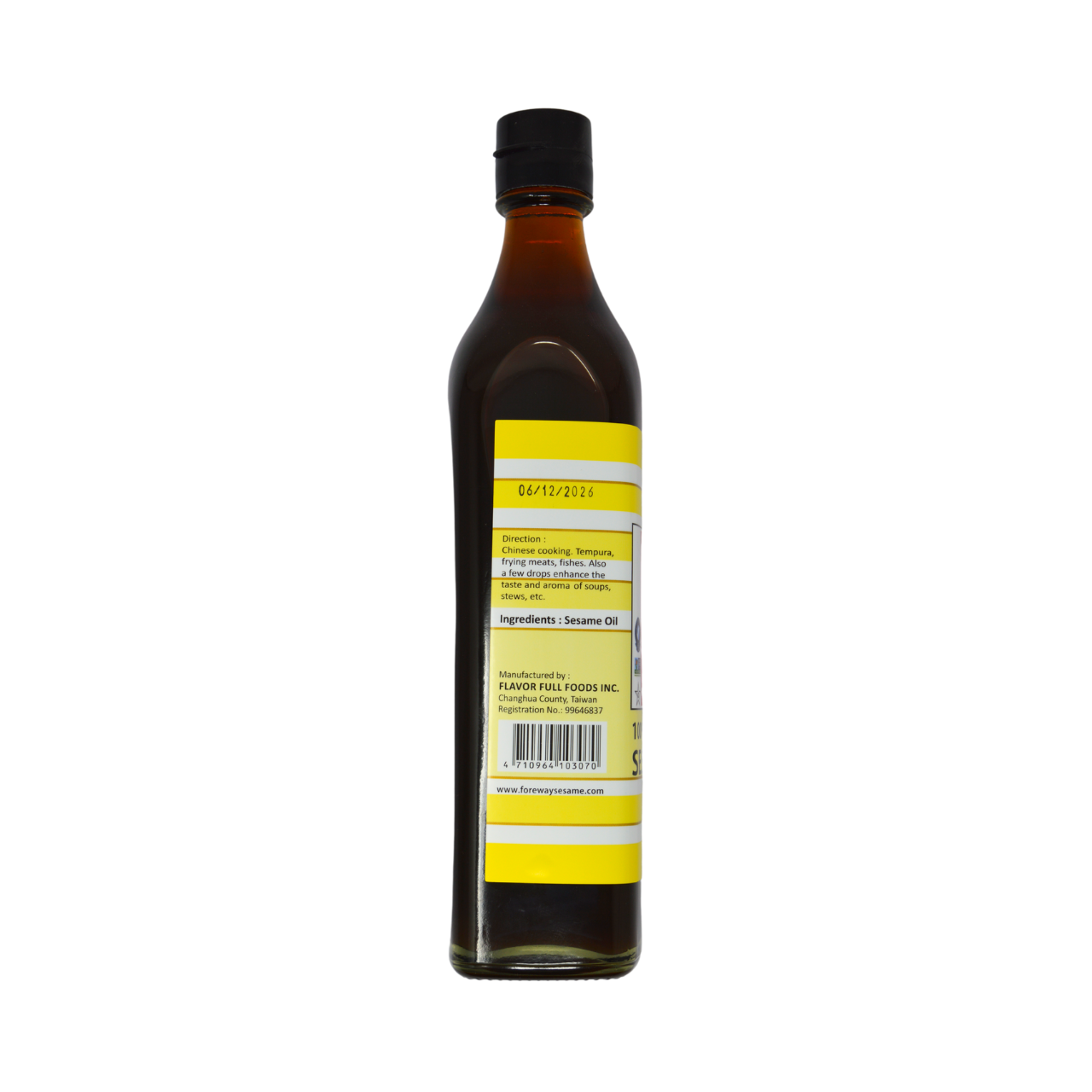 Foreway Pure Toasted Sesame Oil 500ml