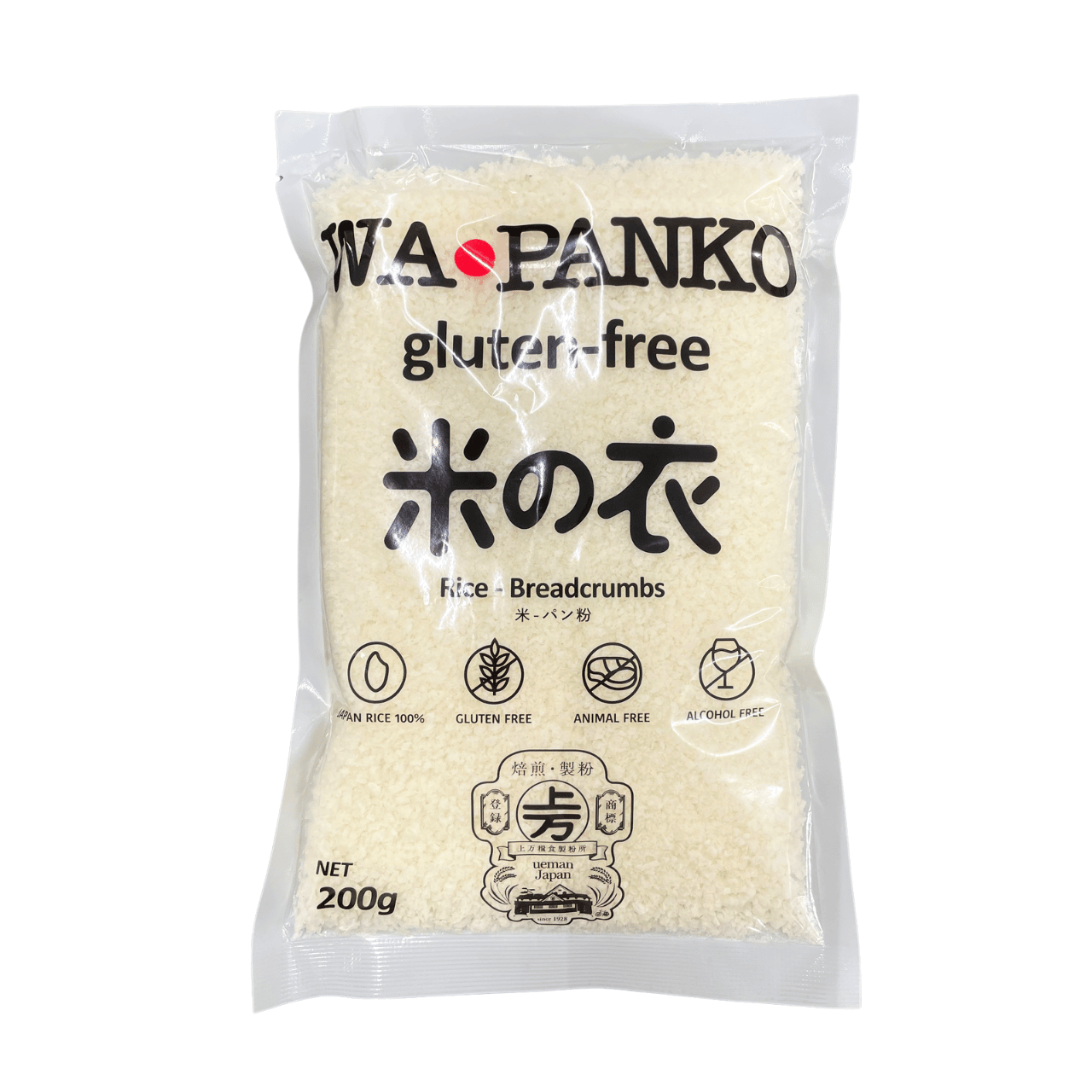 Ueman Wa Panko - Gluten Free Rice Bread Crumbs 200g