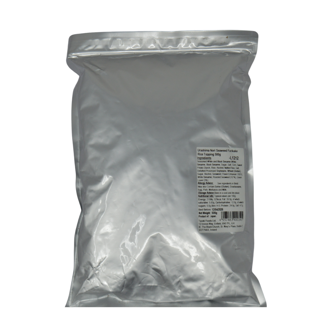 Urashima Nori Seaweed Furikake - Rice Topping 500g