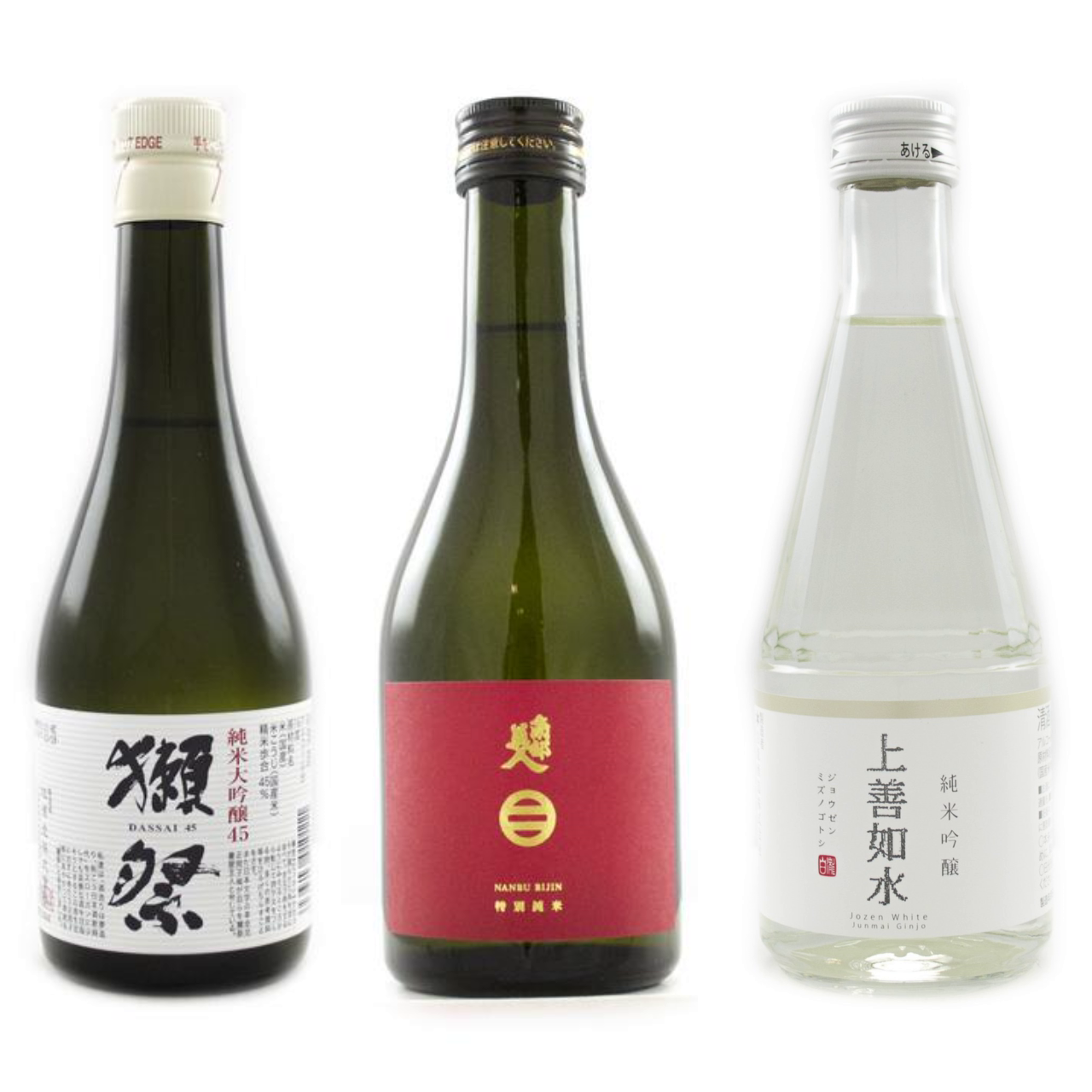 【Bundle】Sake Mixed Bottles C - Yutaka Shop Tasting Set - Taste 3 types of sake 300ml