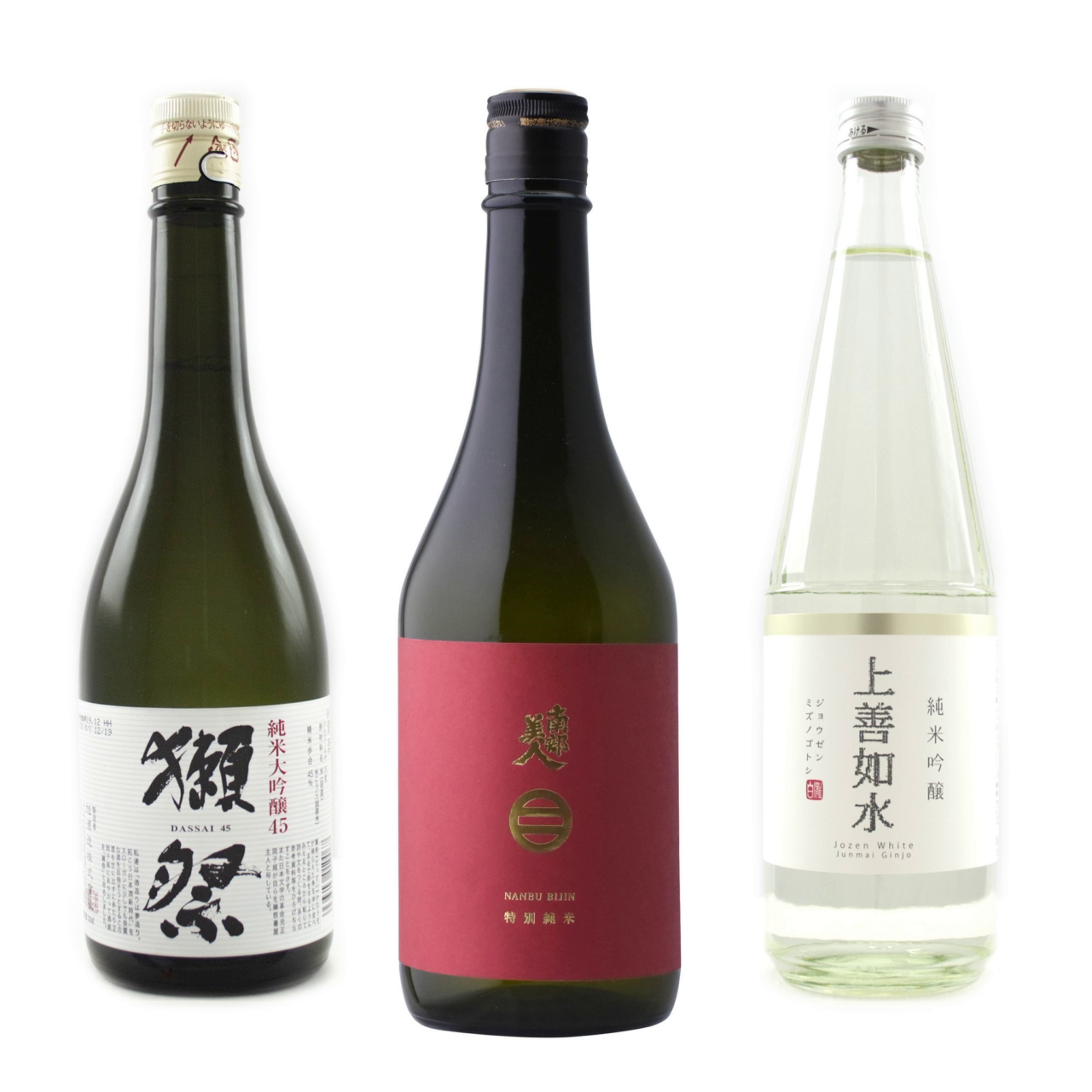 【Bundle】Sake Mixed Bottles D - Yutaka Shop Tasting Set - Taste 3 types of sake 720ml