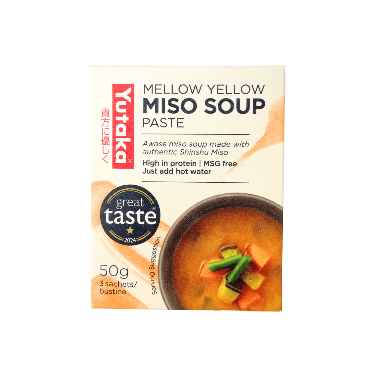 Yutaka Awase Miso Soup 50g (3pc)