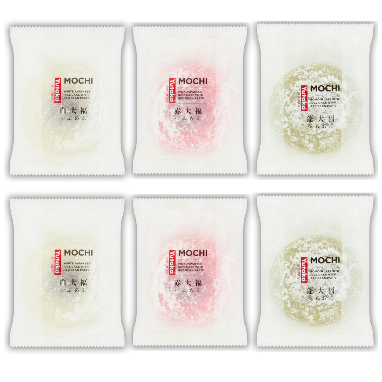 【Bundle】 Yutaka Daifuku Set (3 Flavours * 2 each)