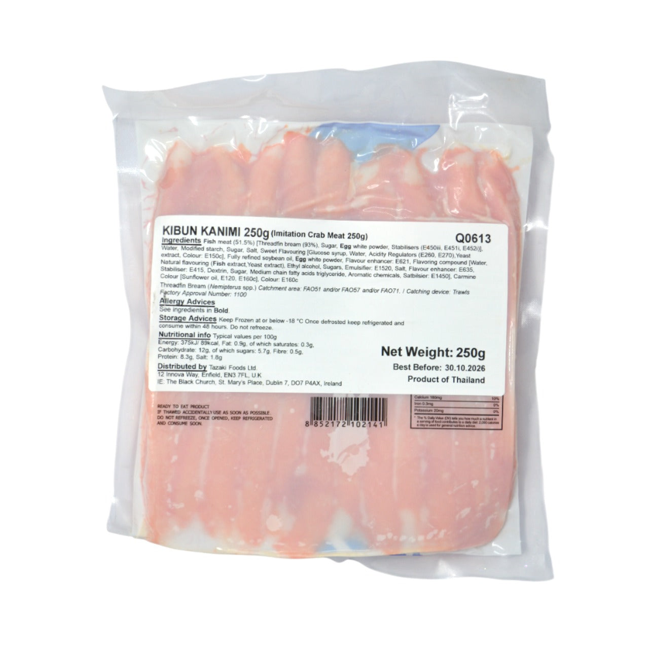 Kibun Kanimi - Imitation Crab Meat 250g