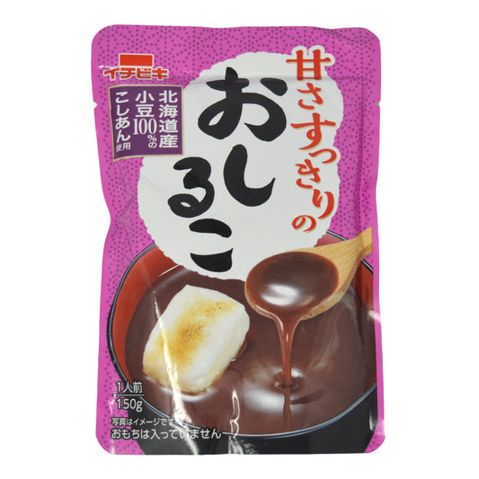 Ichibiki Oshiruko - Sweetened Azuki Bean Soup (Smooth) 150g