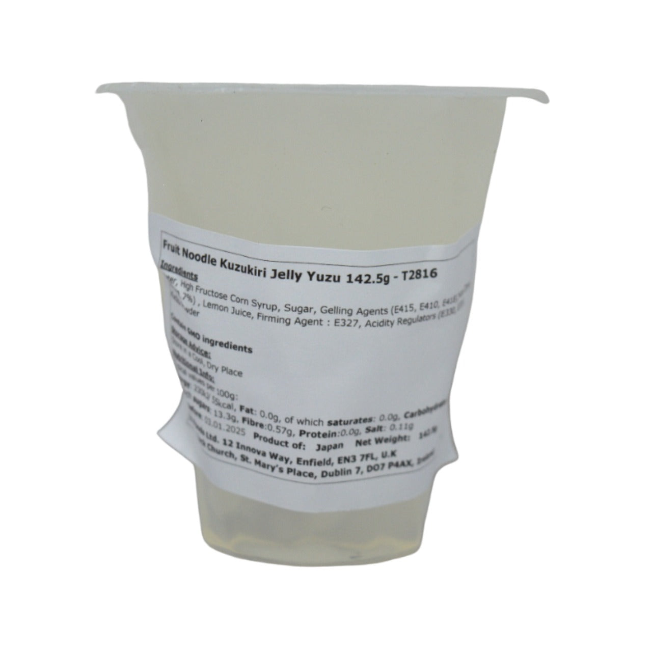 Ohara Kuzukiri Noodles Fruit Jelly Yuzu 142.5g