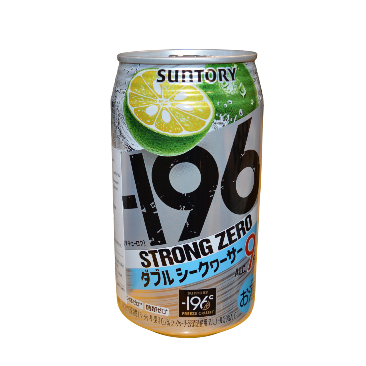 Suntory Strong Zero Double Lime Sour 9% 350ml