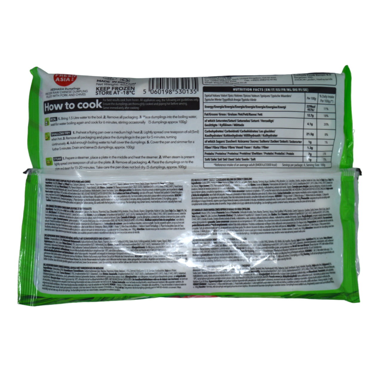 FRESHASIA PORK & CHIVE DUMPLINGS