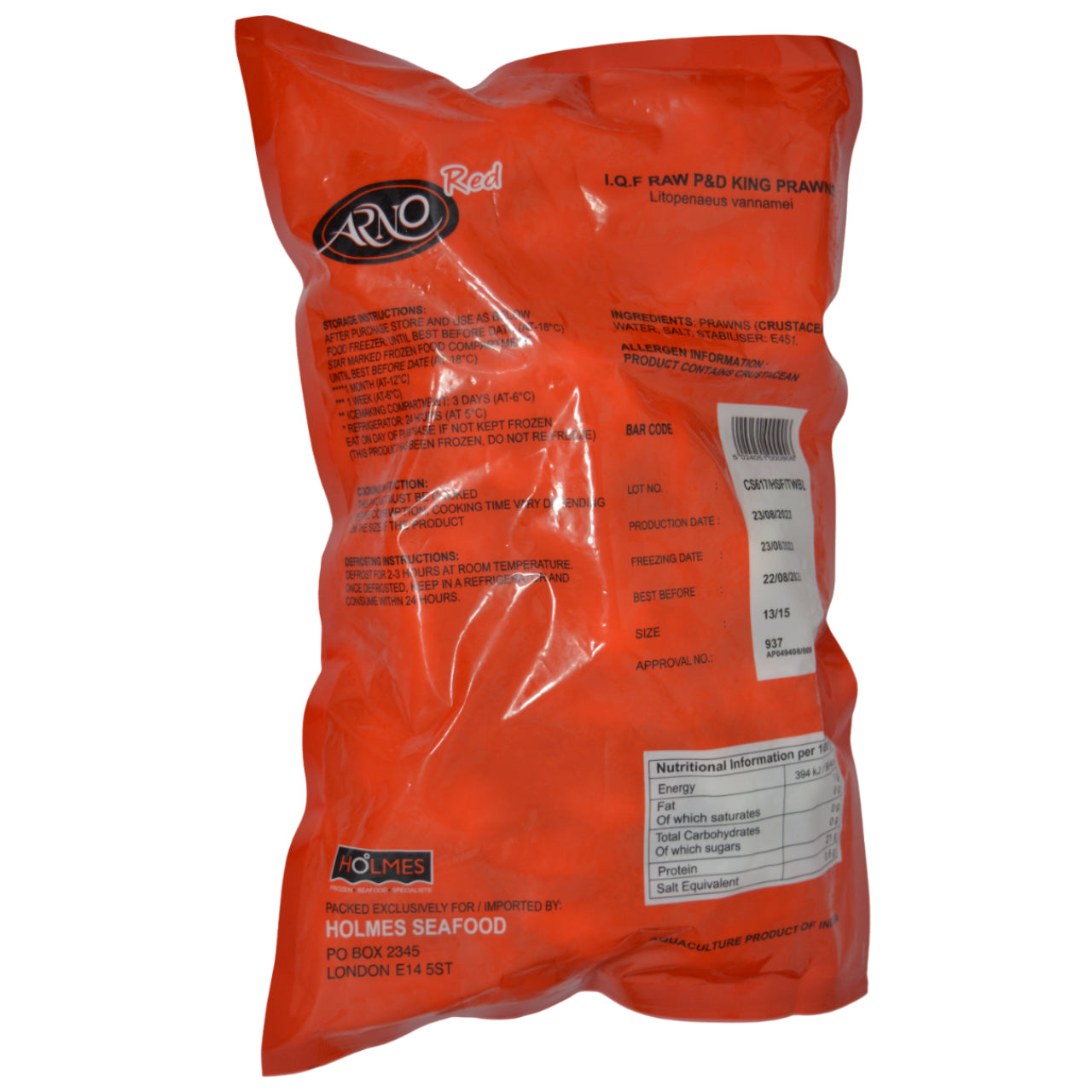 IQF P&D むきエビ 13-15(GW 1KG)