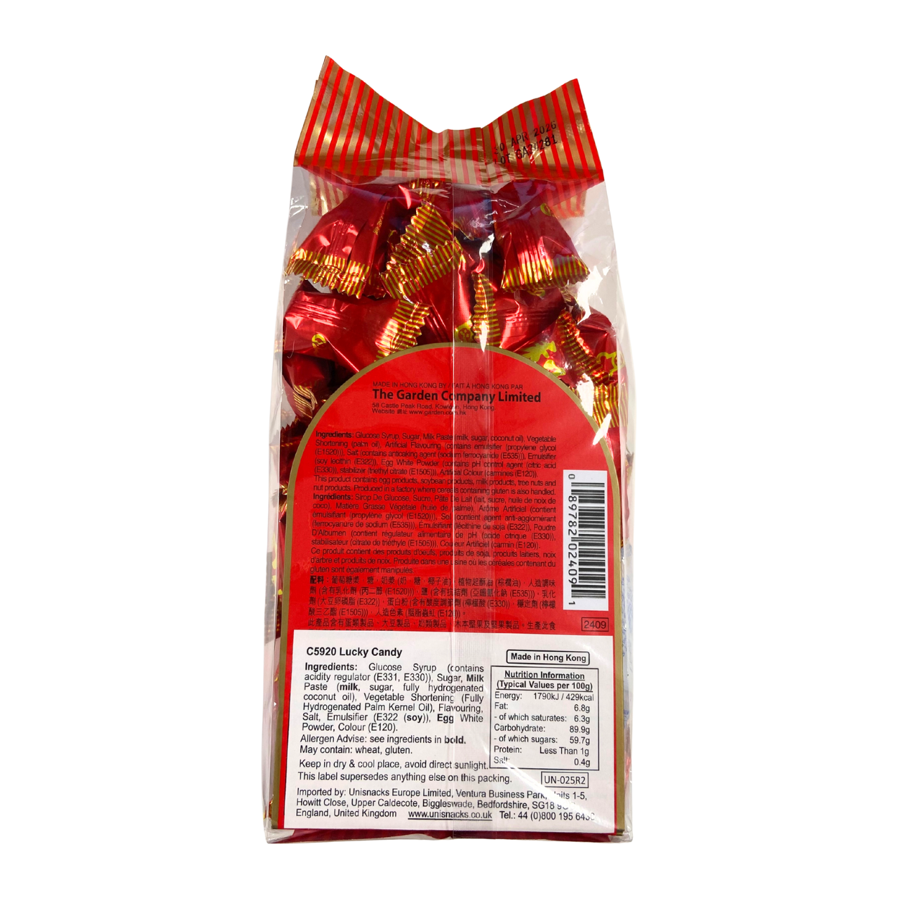 Garden Lucky Candy (Strawberry) 350g