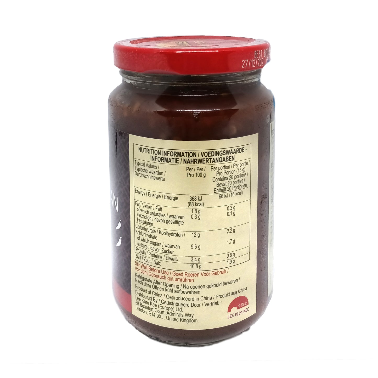 李金記チリソース - トーバンジャン 368g