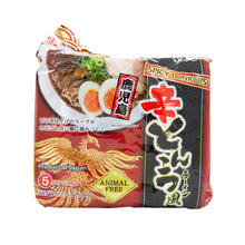 画像をギャラリービューアに読み込む, Higashi Foods Spicy Tonkotsufu Kagoshima Ramen 5x78g
