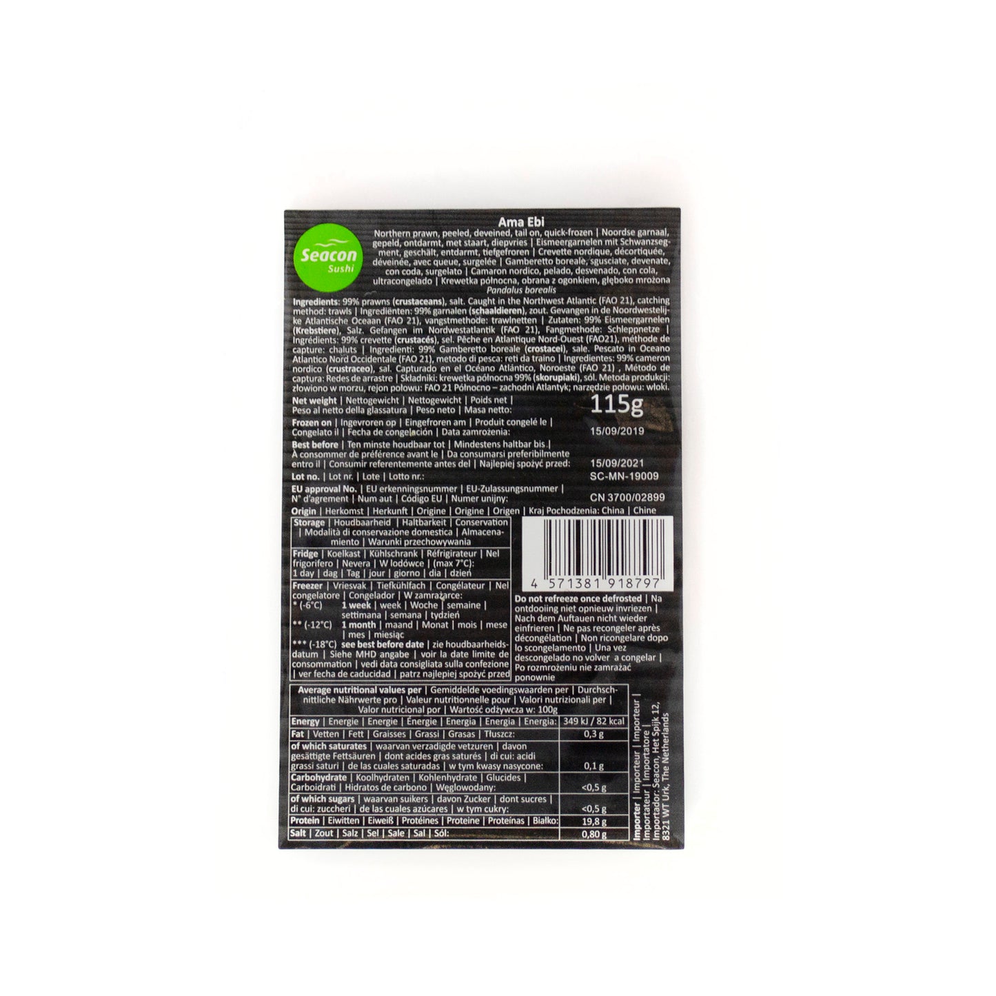 Peeled Prawn - Amaebi L 30pc