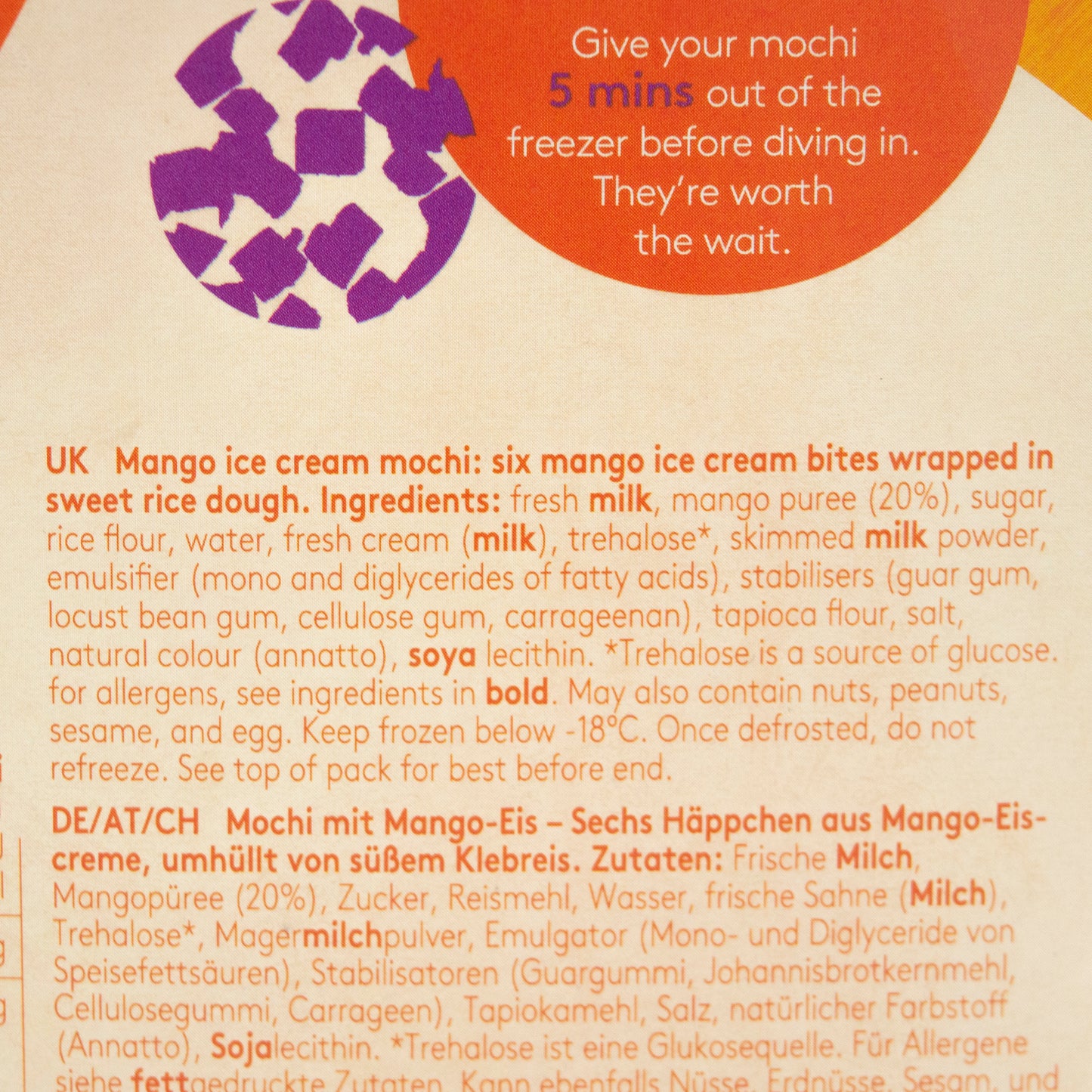 Little Moons マンゴーもちアイス 6 個入