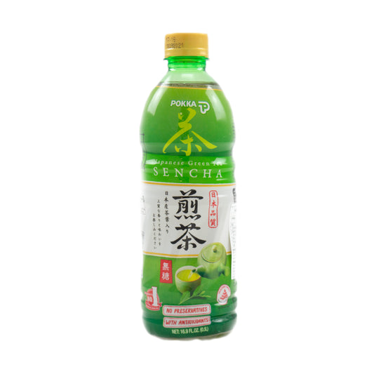 Pokka Sencha Green Tea No Sugar 500ml