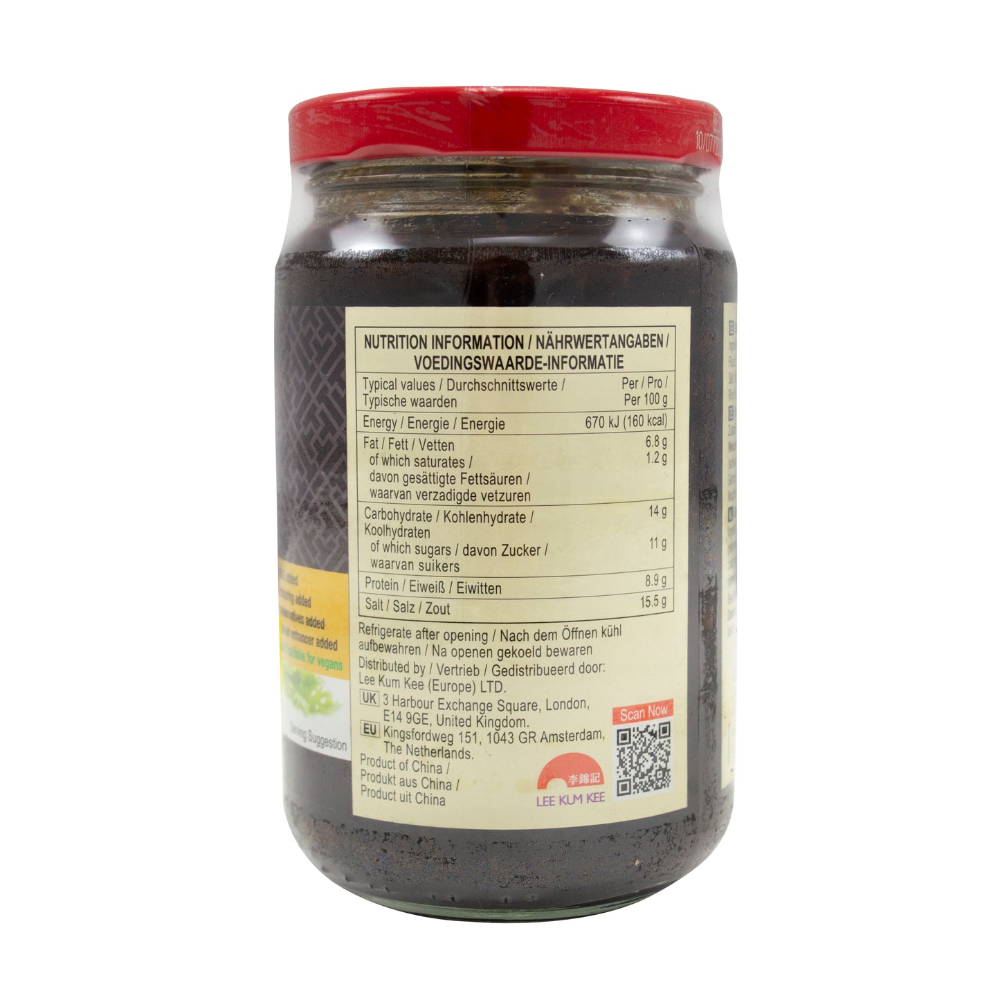 Lee Kum Kee Black Bean and Garlic Sauce 368g
