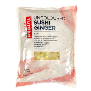 Yutaka Sushi Ginger Non-Coloured 1.6Kg