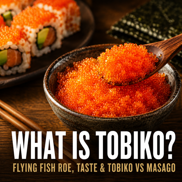 What Is Tobiko? Flying Fish Roe, Taste and Tobiko vs Masago