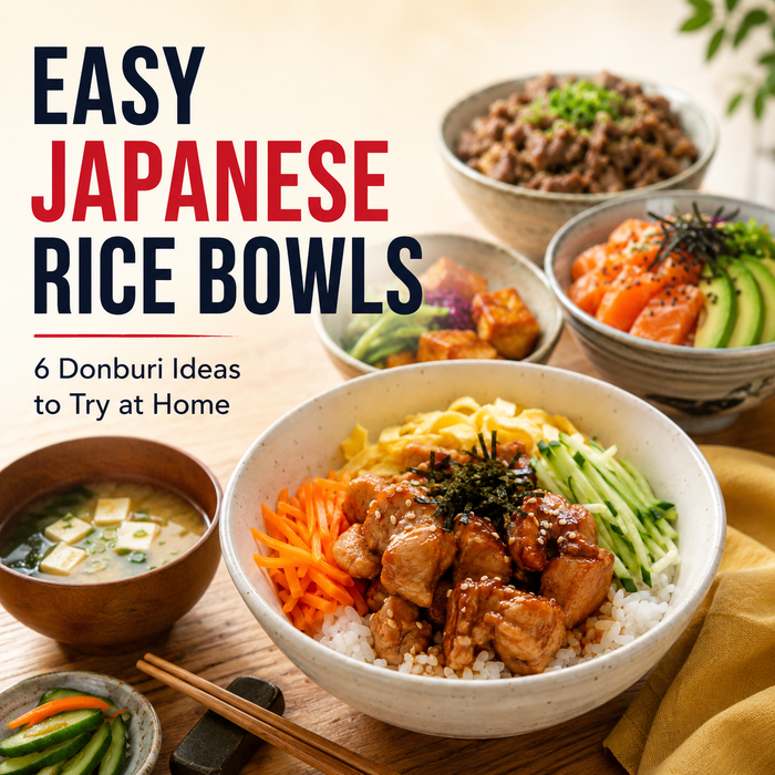Easy Japanese Rice Bowls: 6 Donburi Ideas to Try at Home