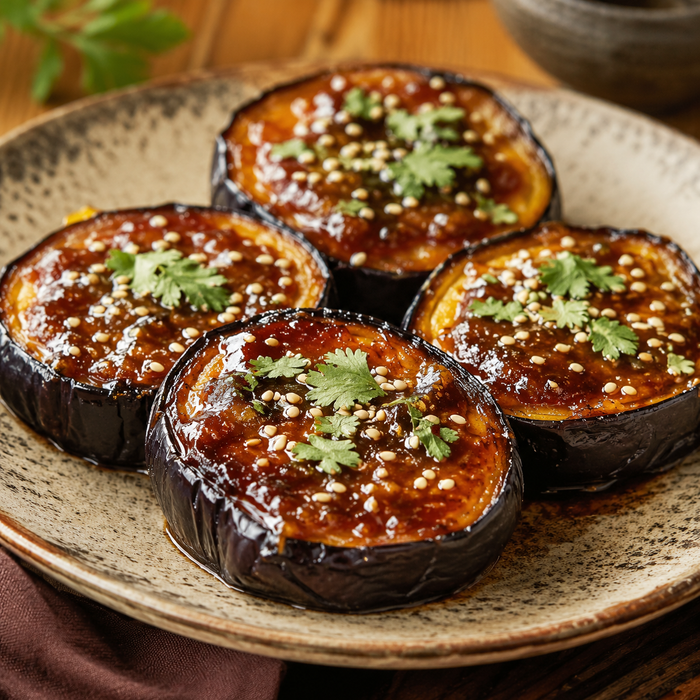 Japanese Nasu Dengaku Recipe – Miso Glazed Aubergine