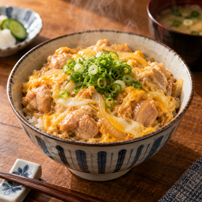 Easy Japanese Oyakodon Recipe – Chicken & Egg Donburi