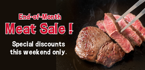 End-of-Month Meat Sale!