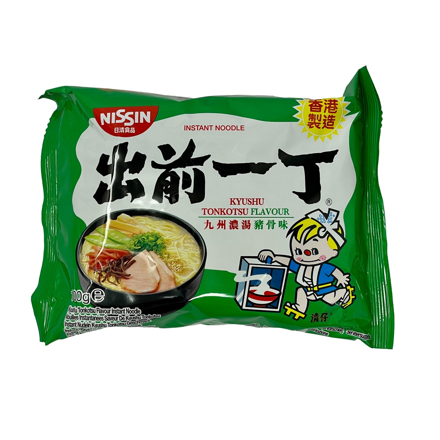 日清食品 出前一丁 (九州とんこつ) 100g