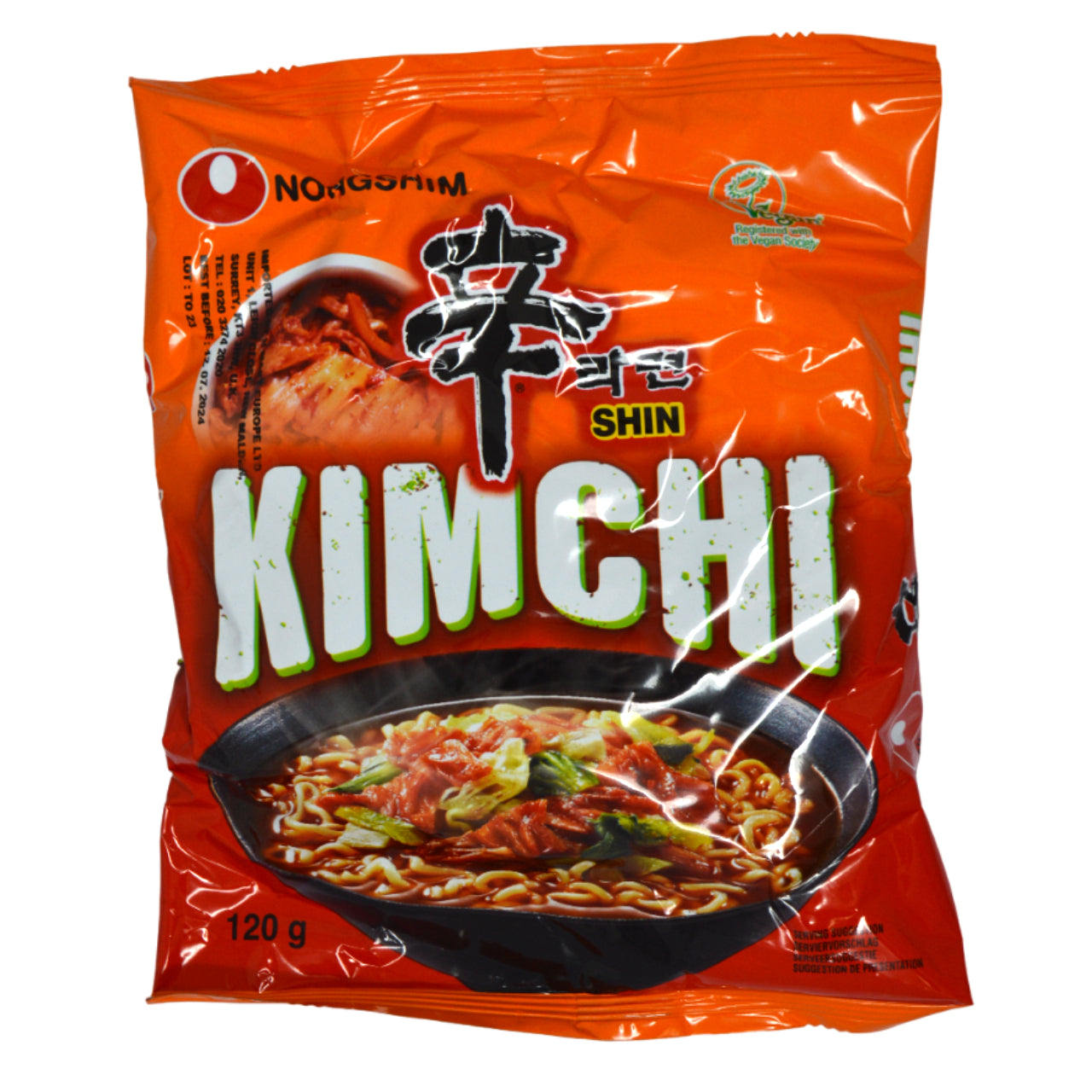  NONGSHIM 辛ラーメン キムチ 袋麺* 120G