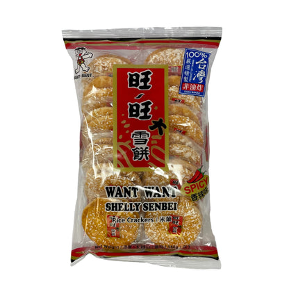  Want Want スパイシーせんべい (12x2pcs) 150g