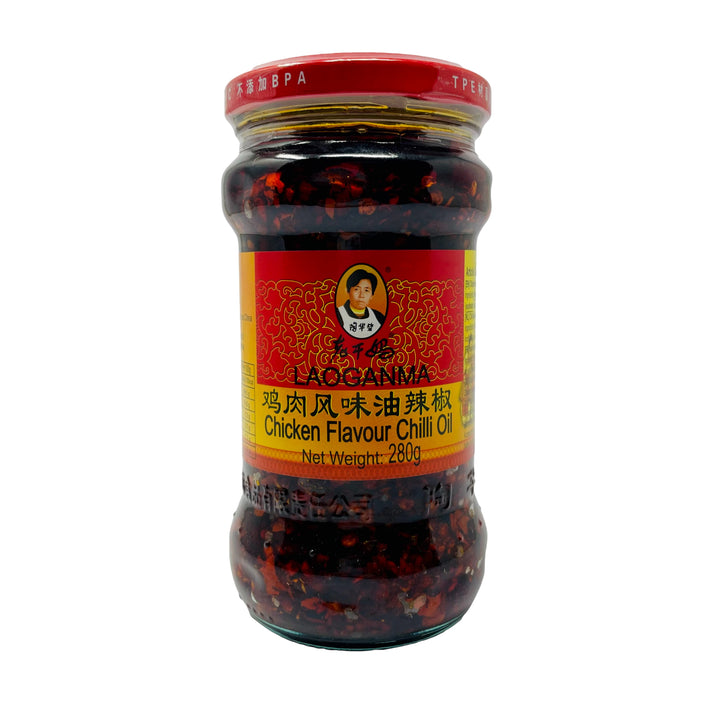 Laoganma Chicken Flavour Chilli Oil 280g * Best Before Date: 25/10/2026