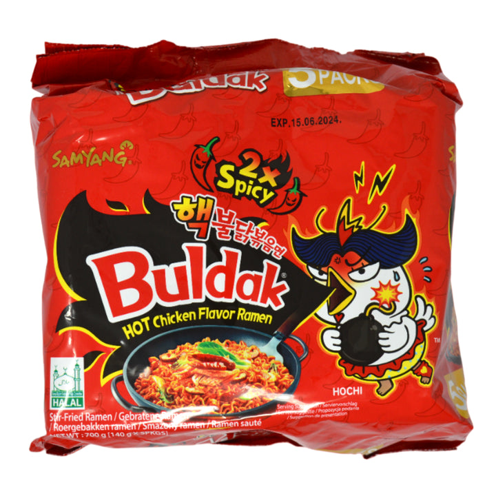 SAMYANG EXTREME HOT CHICKEN RAMEN (DOUBLE SPICY) (700G)