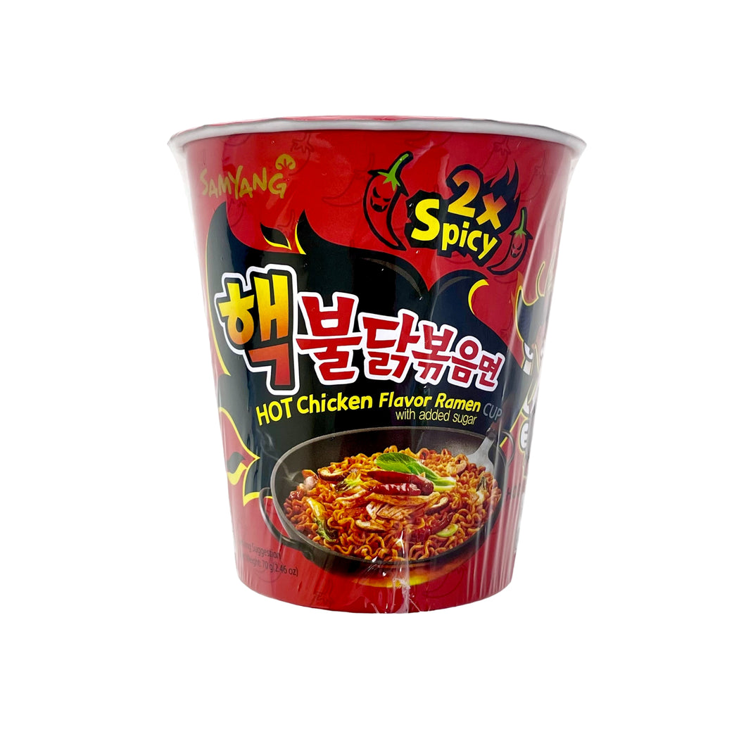 Samyang Hot Chicken Ramen Cup (Double Spicy) 70g