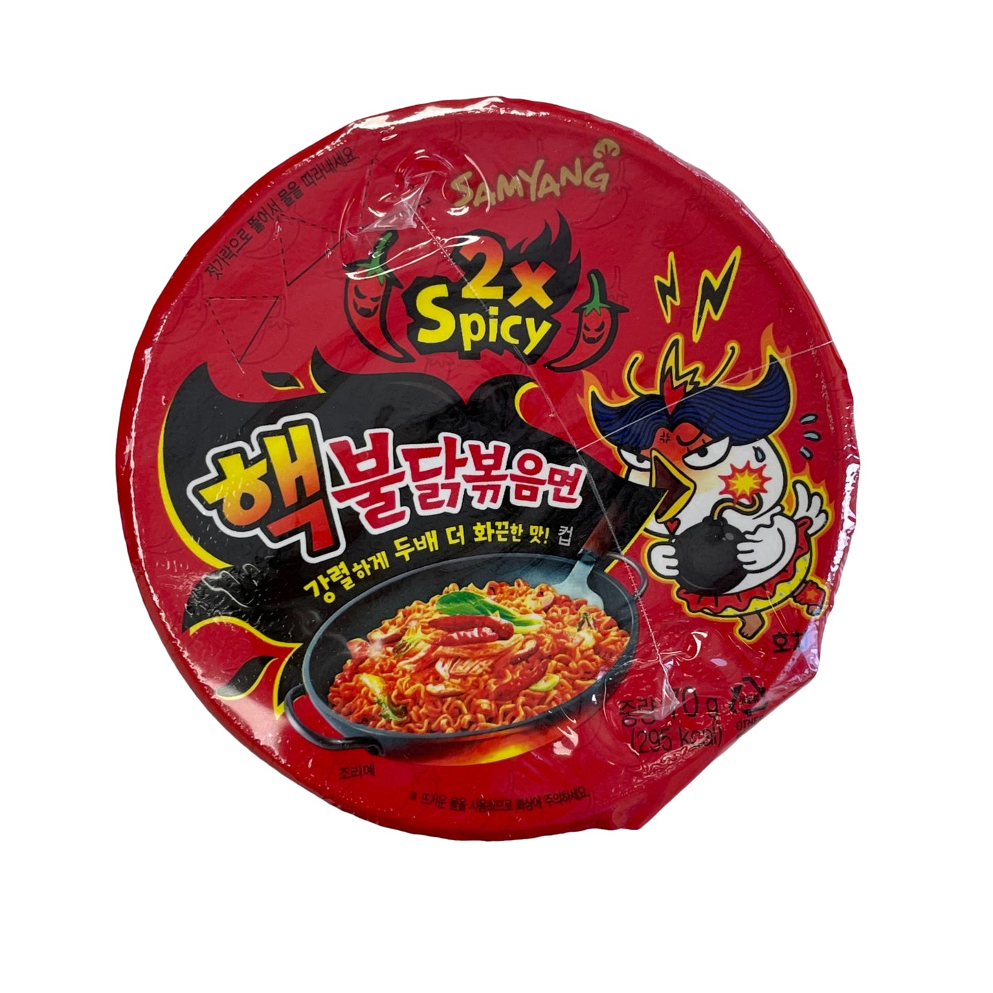 Samyang ブルダック炒め麺 Cup 極辛 (ダブルスパイシー) 70g