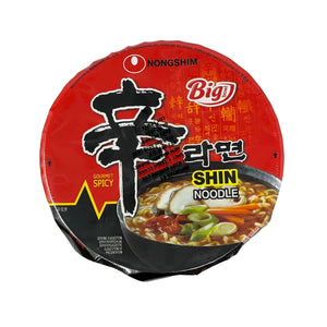 Nong Shim Shin Big Bowl Noodle (Hot & Spicy) 114g
