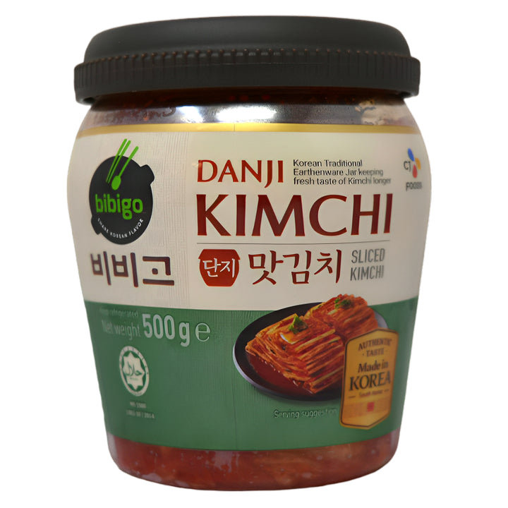 bibigo Sliced Napa Cabbage Kimchi (Jar) 500g