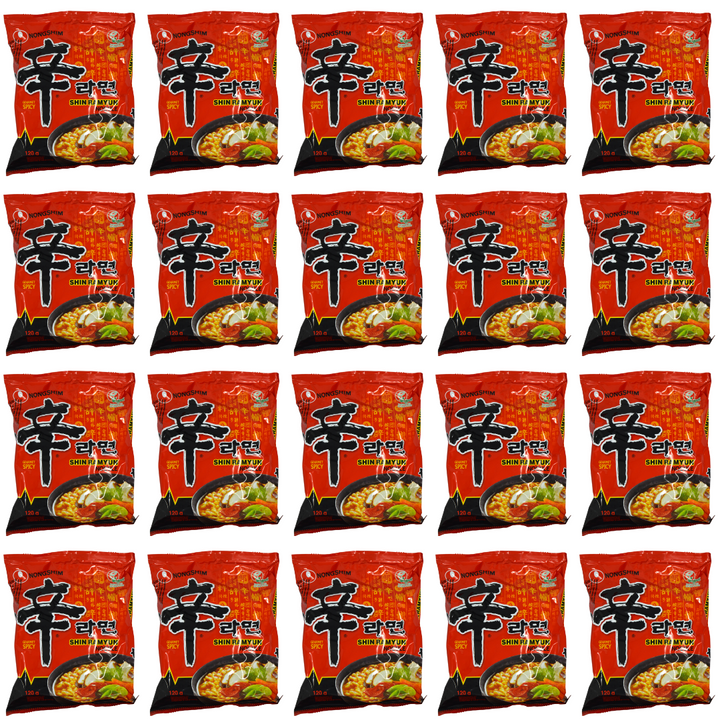 【バンドル】NONGSHIM 辛ラーメン（ホット&スパイシー）120G x 20個