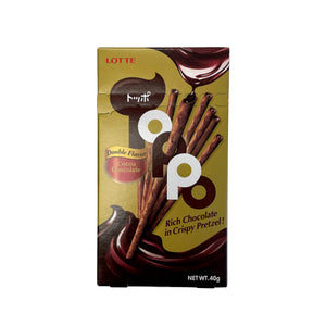 Lotte Toppo Double Chocolate Sticks 40g