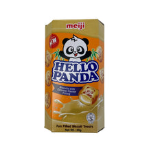 画像をギャラリービューアに読み込む, Meiji Hello Panda Caramel Biscuit 50g
