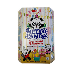 Meiji Hello Panda Assorted Flavours Biscuits (10 Pkt) 260g