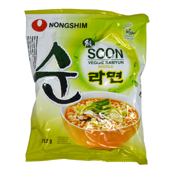Nongshim Soon Veggie Ramyun 112G *Best Before Date: 24/09/2026