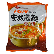 Load image into Gallery viewer, NONGSHIM ANSUNG NOODLE(HOT &amp; SPICY)* 125G
