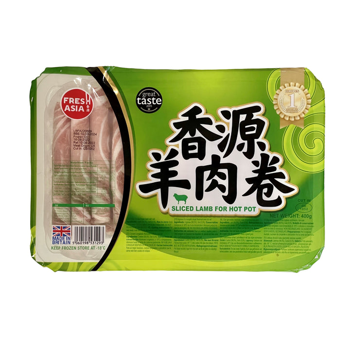 Freshasia ラムスライス 鍋用 400g