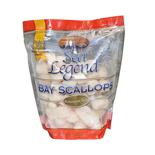 Sea Legend Roeless Bay Scallops 40/60 454g