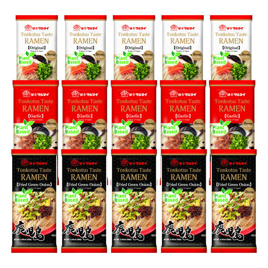 【まとめ買い】マルタイ 豚骨味ラーメン テイスティングセット（３Ｘ5袋）
