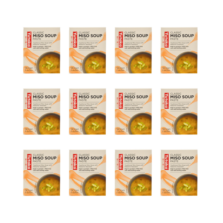 【Bundle】 Yutaka Classic Miso Soup Paste 90g (5pc) × 12